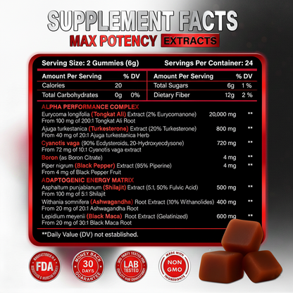 Alpha Male Complex | Men's Performance Formula